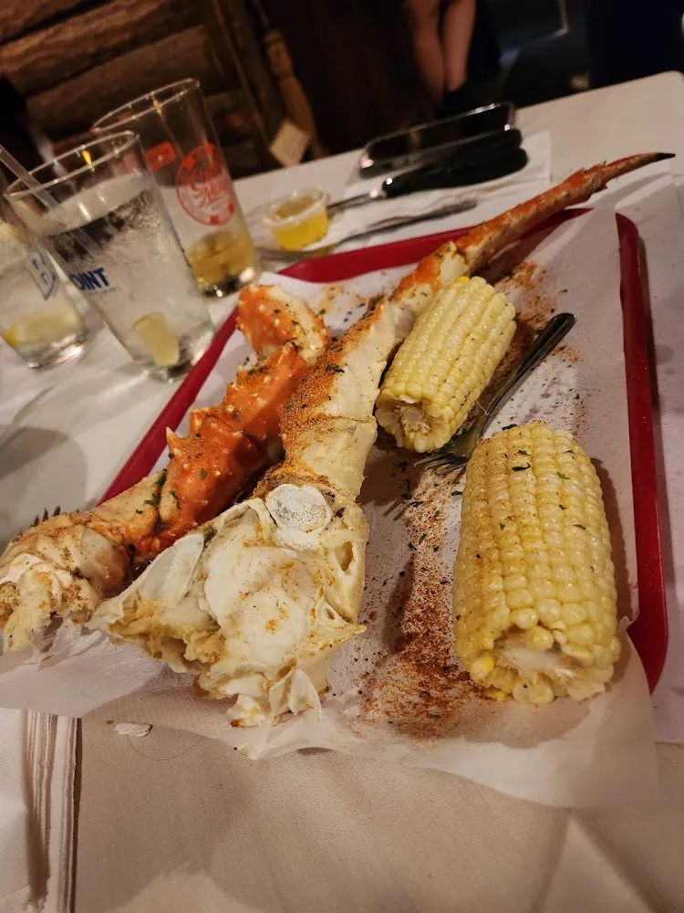 Colossal Crab Legs and Corn